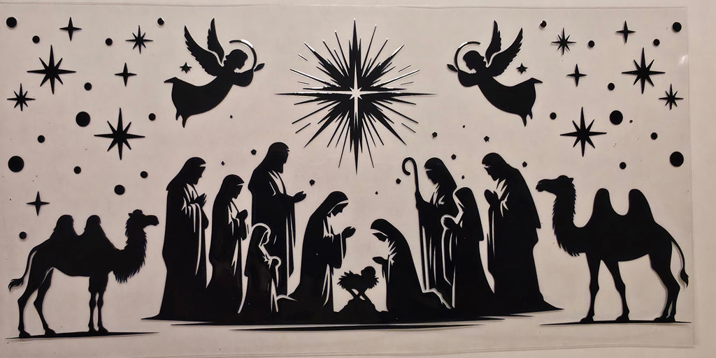Birth of Christ Silhouettes