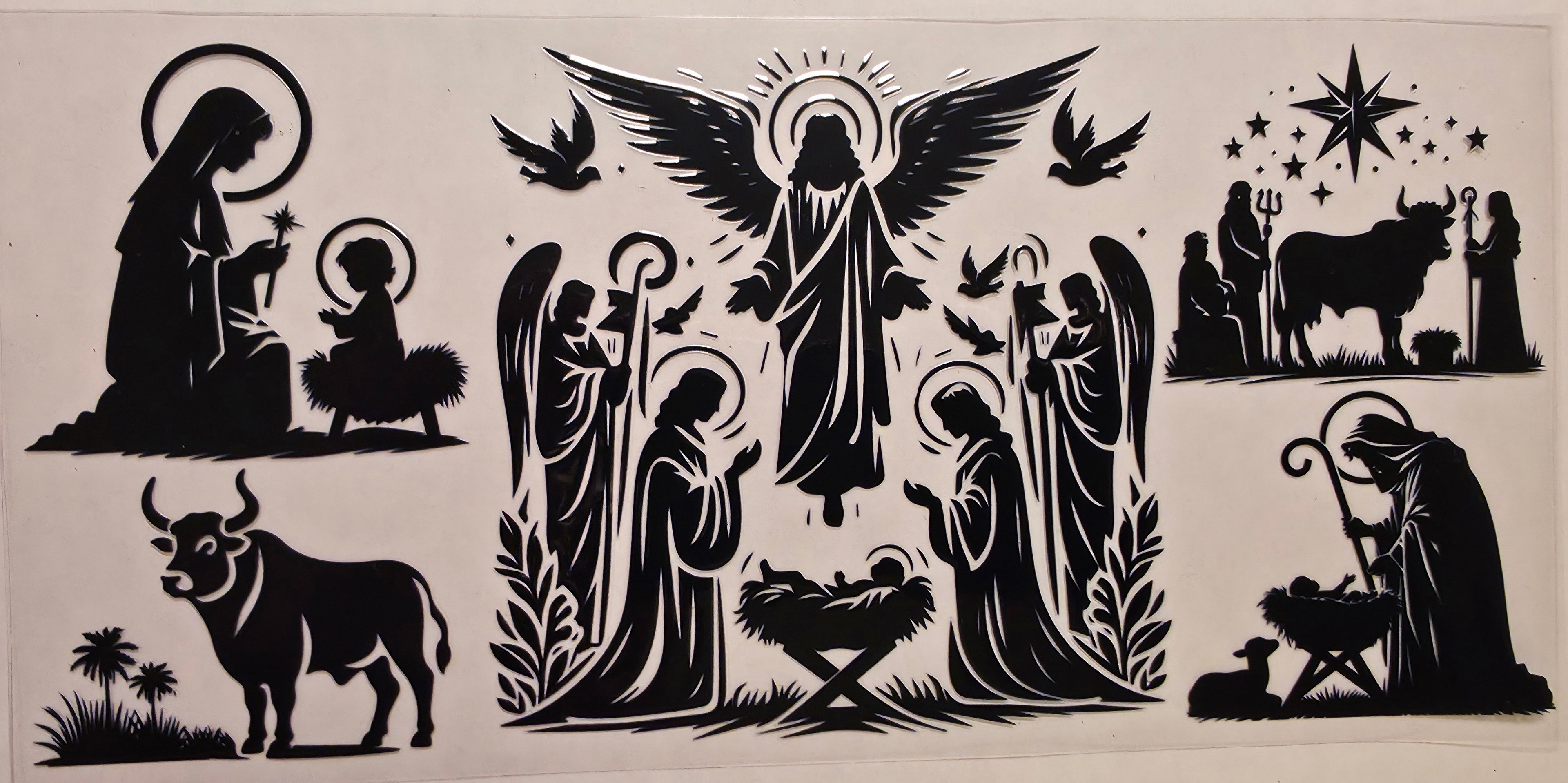Birth of Christ Silhouettes