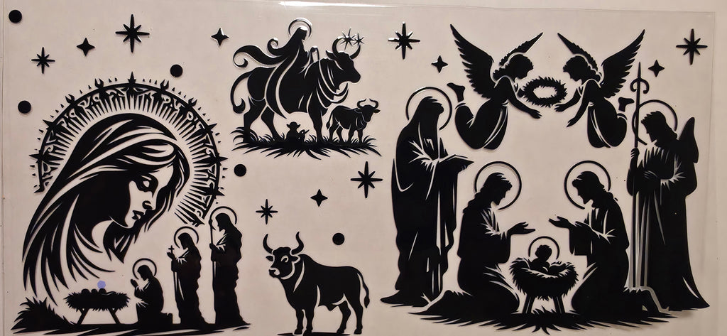 Birth of Christ Silhouettes