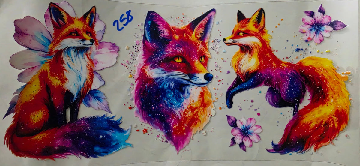 Colorful Fox