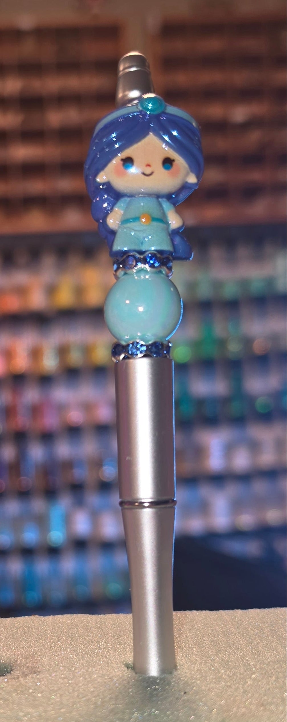 Beaded Pens with Characters