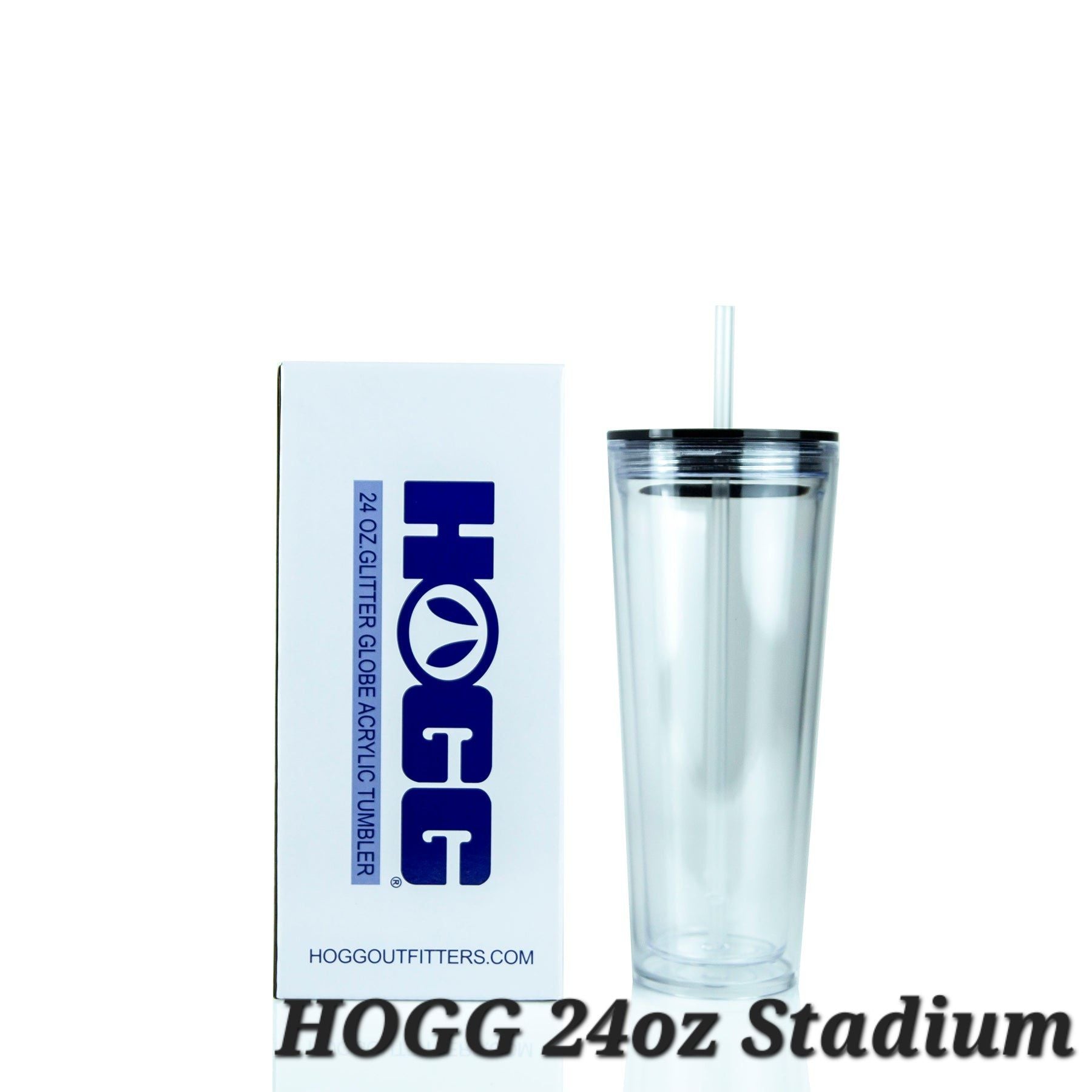 HOGG 24 oz Black Lid Tumbler