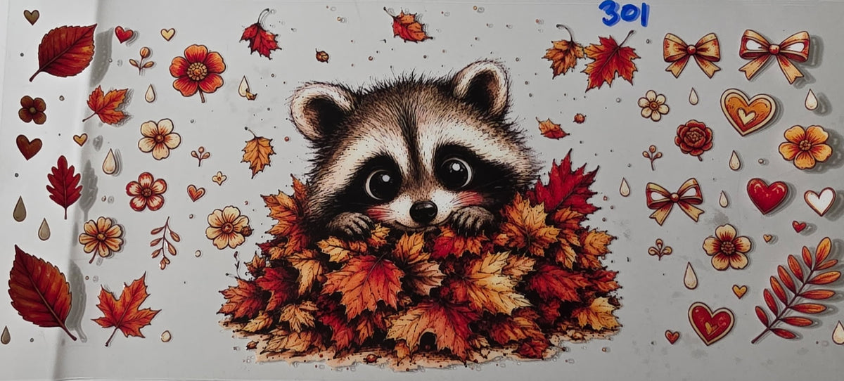 Autumn Raccoon