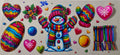 Colorful Snowman
