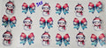 Snowmen and Bows